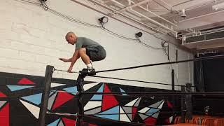 Top Rope Moonsault | #wwe #raw #smackdown #ufc #wrestling #extreme