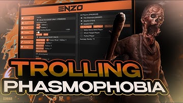 TROLLING STREAMERS IN PHASMOPHOBIA WITH  BEST CHEAT ENZO! / ТРОЛЛИНГ СТРИМЕРОВ В ФАЗМОФОБИИ С ЕНЗО