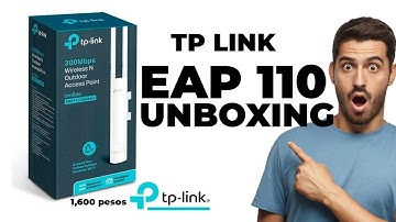 TP Link EAP110 Unboxing as Access Point for Piso WIfi Tagalog