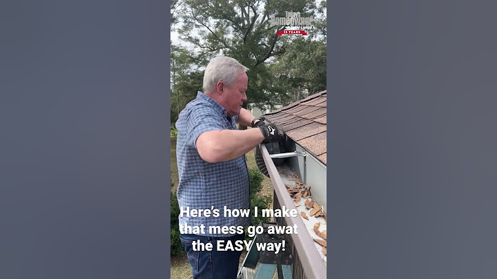 The Safe, Simple Way to Clean Gutters