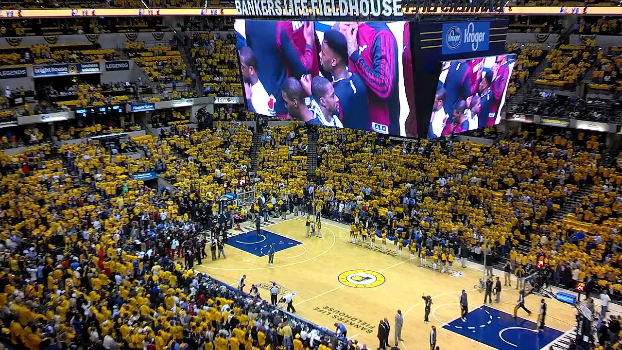 HeatPacers 2014 ECF Game 1 Intros 51814 YouTube