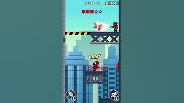 Mr SPIDER hero Shooting Puzzle game Level 13 #game #mrspiderhero  #spiderman  #spider #shootinggames