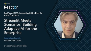 Streamlit Meets Scenarios: Building Adaptive AI for the Enterprise