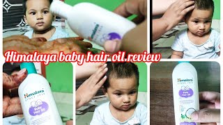 Himalaya baby hair oil genuine review & demo| Best baby hair oil review| Best hair oil for baby