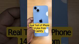 Real Truth & Test iPhone 14 plus from Cashify?shorts