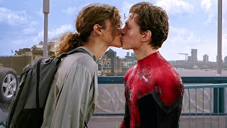 Peter Parker and MJ Kiss Scene   Spider Man Far From Home 2019 Movie CLIP HD