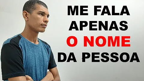 O que é o nome de uma pessoa?