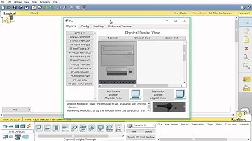 Cisco Packet Tracer - Building your first network Lab01