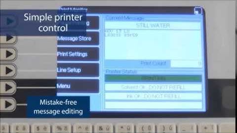 Linx 7900 Continuous Ink Jet Printer - CIJ