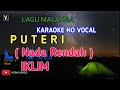 IKLIM - PUTERI [ KARAOKE ] NO VOCAL NADA COWOK | VIONA MUSIC