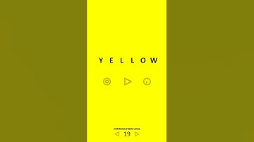 Yellow Level 19 by Bart Bonte Android Gameplay Solution