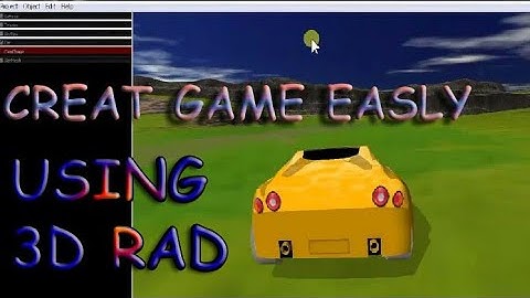 how to make a game for beginners | Start with 3D Rad