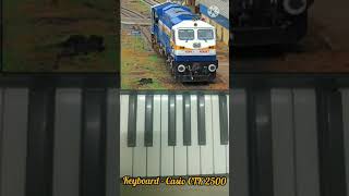 5 Amazing train horn sounds on Casio piano part-1 #viral #trainhorns#indiantrains#viralshorts screenshot 5