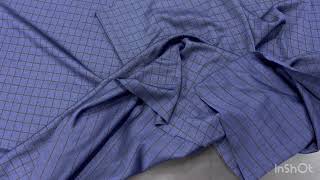 LYCRA FABRIC RUBIC CHECKS FOR LOWER.SPORTSWEAR FABRIC.MO-9921662617#shorts #viral #short #sports screenshot 4