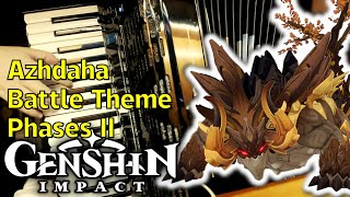 [Accordion]Genshin Impact - Azhdaha Battle Theme Phase 2/ Rage Beneath the Mountains @MrACCORDION