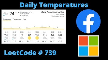 DAILY TEMPERATURES | PYTHON | LEETCODE # 739