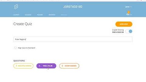 Socrative Quiz Tutorial