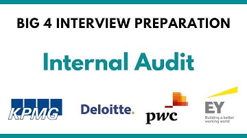 Big 4 Internal Audit Interview Preparation (Deloitte, EY, PwC, KPMG) | Risk, Controls, IFC, SOX