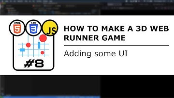 Adding some UI: Making a 3D web runner game #8
