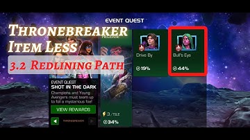 MCOC| EQ 3.2 | Redlining Path | Bull