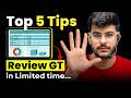 How to Review GT in Limied Time for NEET PG 2026 ? #neetpg #inicet #fmge