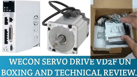 WECON SERVO UNBOXING|| TECHINAL REVIEW || INTRODUCTION #wecon #servodrive