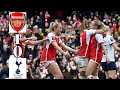 Arsenal vs tottenham hotspur highlights  wsl  alessia russo  leah williamson interview