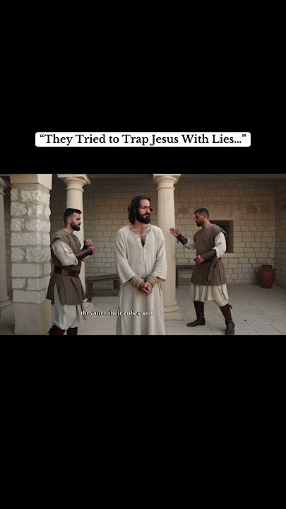 They called Him a liar. He said, “I AM.” #BibleStory #Jesus #Faith #shorts #youtubeshorts