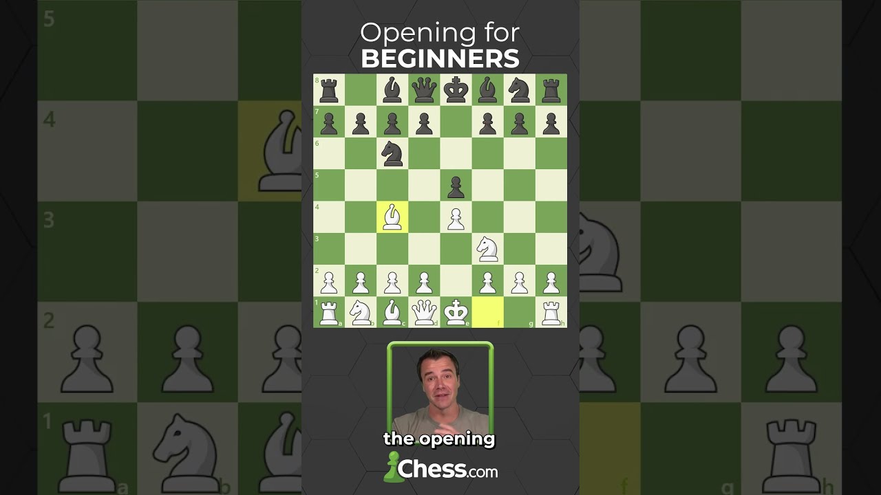 The Best Chess Opening For Beginners 