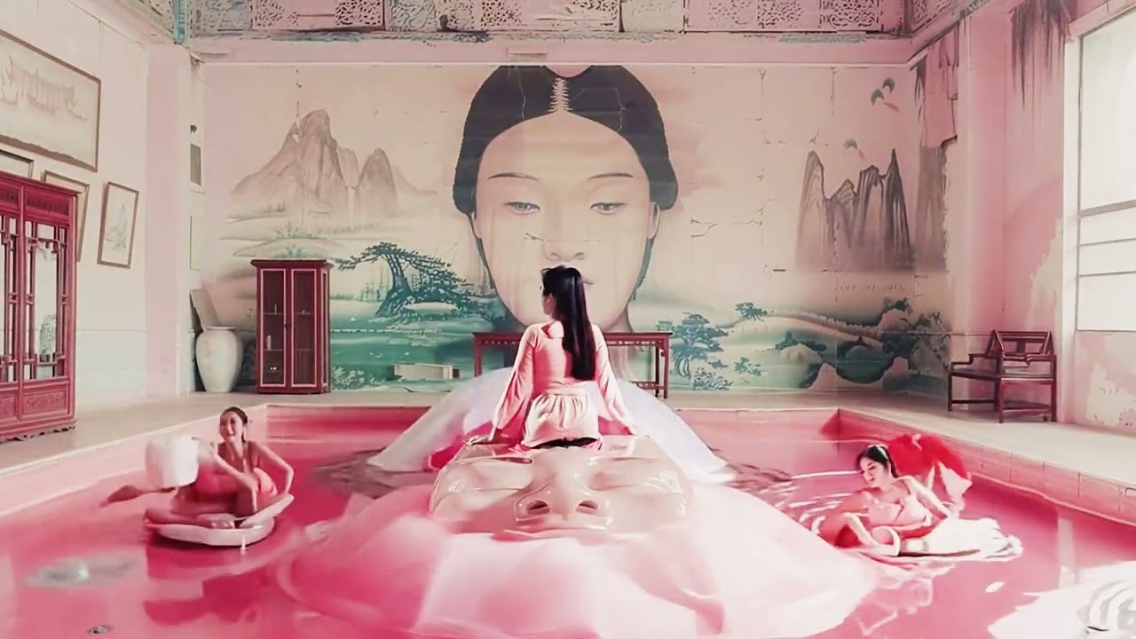 Visual 4K Tay trái chỉ trăng tay | Hiệu ứng cảnh 3D | XPACE