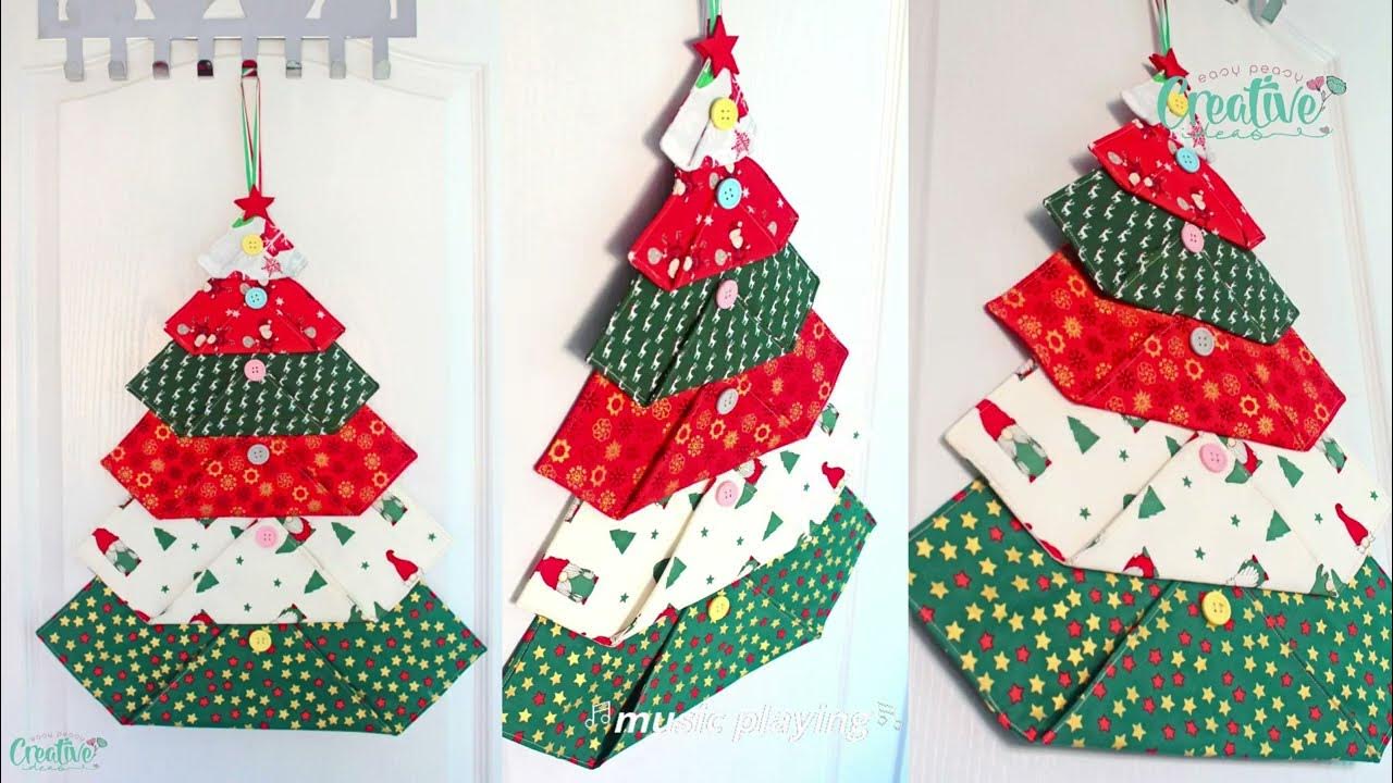 QUILTED CHRISTMAS TREE DOOR HANGING YouTube