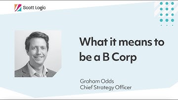 What it means to be a B Corp // Scott Logic
