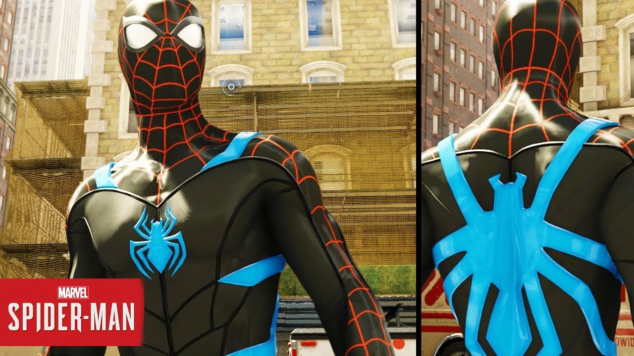 Marvel Spider-Man (2018) PS4 - Secret War Suit Free Roam - YouTube