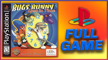 [PSX] Bugs Bunny Lost In Time: Full Game Walkthrough 100% / Longplay - HD