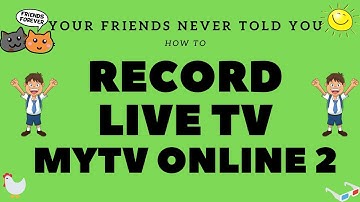 How To Play Record Pause Live TV - MyTV Online 2 - Formuler Z8 Dreamlink T3 2022 GTV Z10 Tips Tricks
