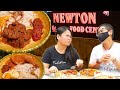 Best NASI LEMAK in Singapore? FAMOUS Singaporean Hawker Food! Street Food Tour at NEWTON FOOD CENTRE