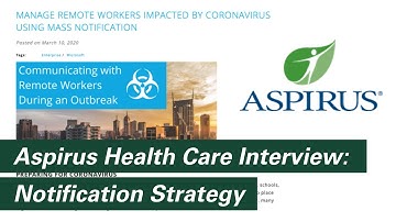 How to Improve Emergency Notifications: Aspirus Health Care
