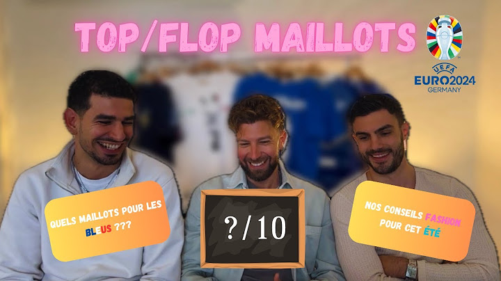 On note les MAILLOTS des favoris à l'EURO 2024 !
