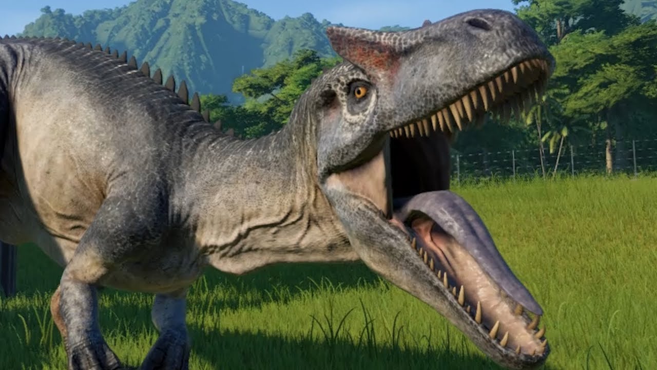 Release The Allosaurus Jurassic World Evolution Fallen Kingdom Dlc Youtube 