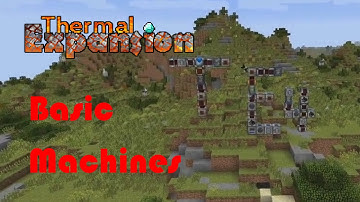 Team Murder Tutorials - Thermal Expansion 4: Red Stone Furnace, Pulverizer, and Saw Mill