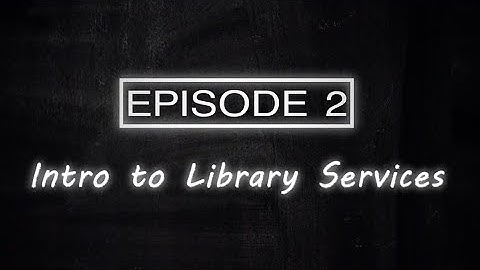 Introduction to Library Services  | Confederation College Paterson Library