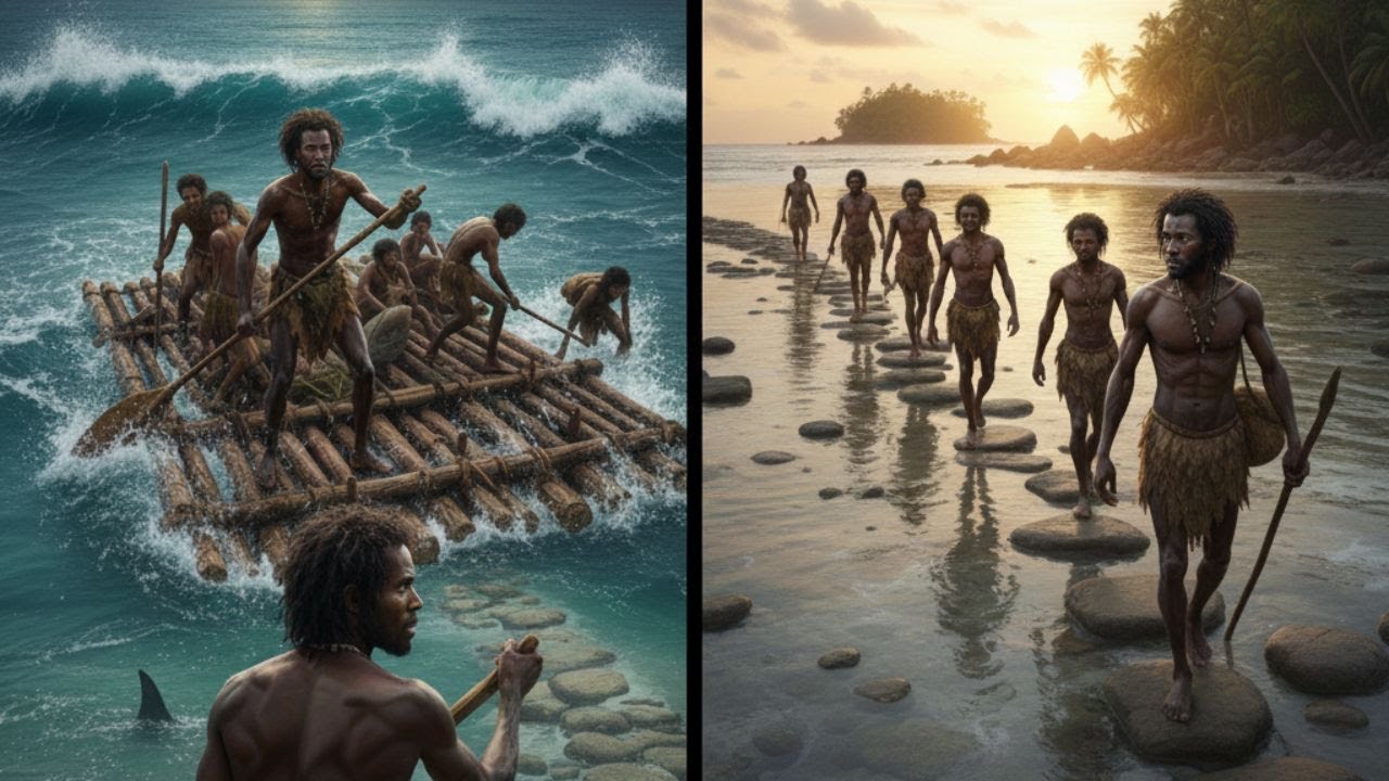 The Secret of the First Sea Crossing | Did Early Humans Use Rafts or ...