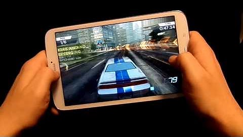 NEED FOR SPEED MOST WANTED App Review on Samsung Galaxy Tab 3 8