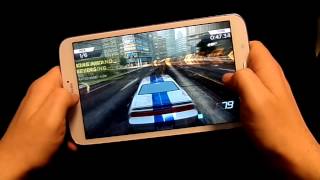 NEED FOR SPEED MOST WANTED App Review on Samsung Galaxy Tab 3 8' screenshot 1