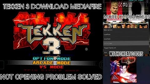 How to download Tekken 3 game in Android only 20MB With Cheat Codes(HINDI/Urdu)
