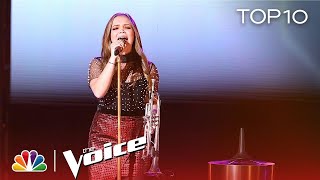 Sarah Grace Plays the Trumpet on Cover of "Amazing Grace" - The Voice 2018 Live Top 10 Performances
