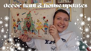 holiday decor haul + house updates: the last moving vlog!!!