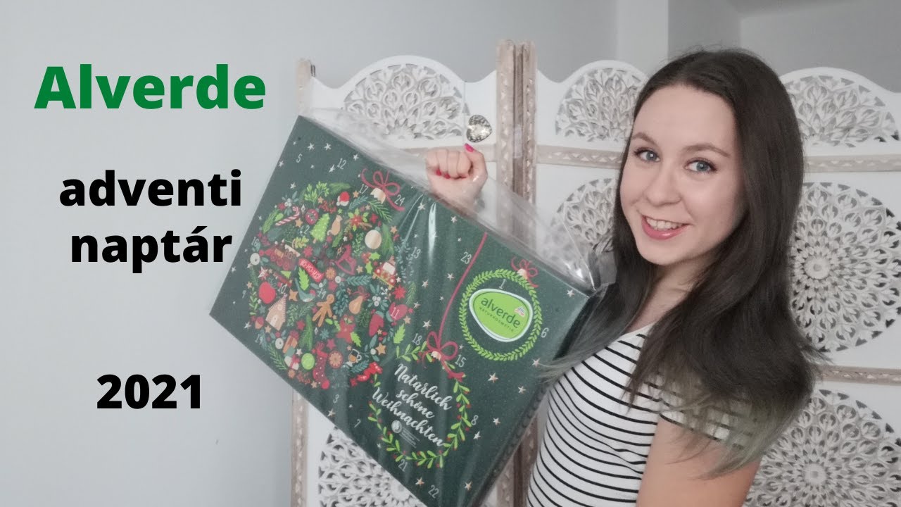 Alverde Adventi Kalendárium 2021 unboxing - Jobb mint a Balea?
