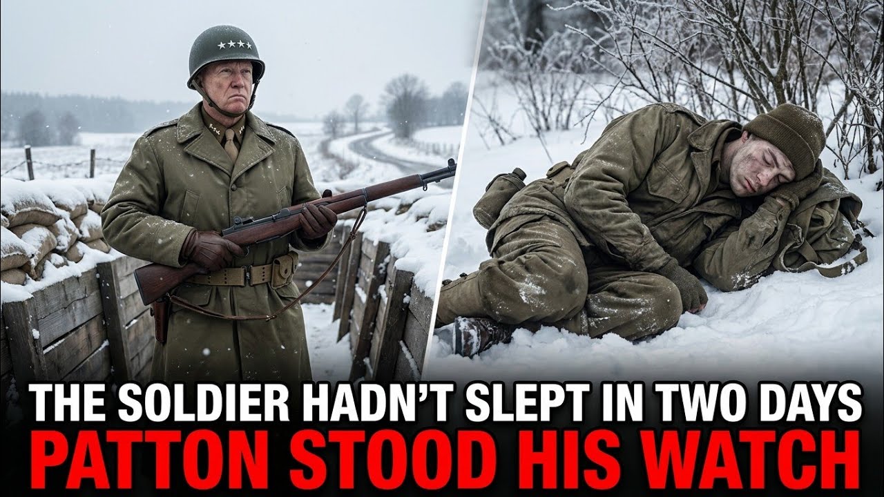 I watched General Patton take the rifle from my hands, his boots sinking into the frozen mud of my foxhole. I hadn't slept in almost two days. Snow had crusted over my shoulders, shrapnel still...