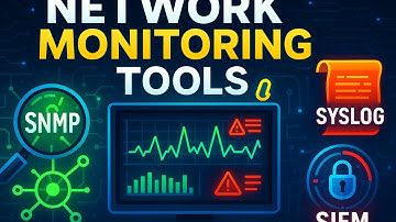 How Networks Are Monitored: SNMP, Syslog, and SIEM Tools